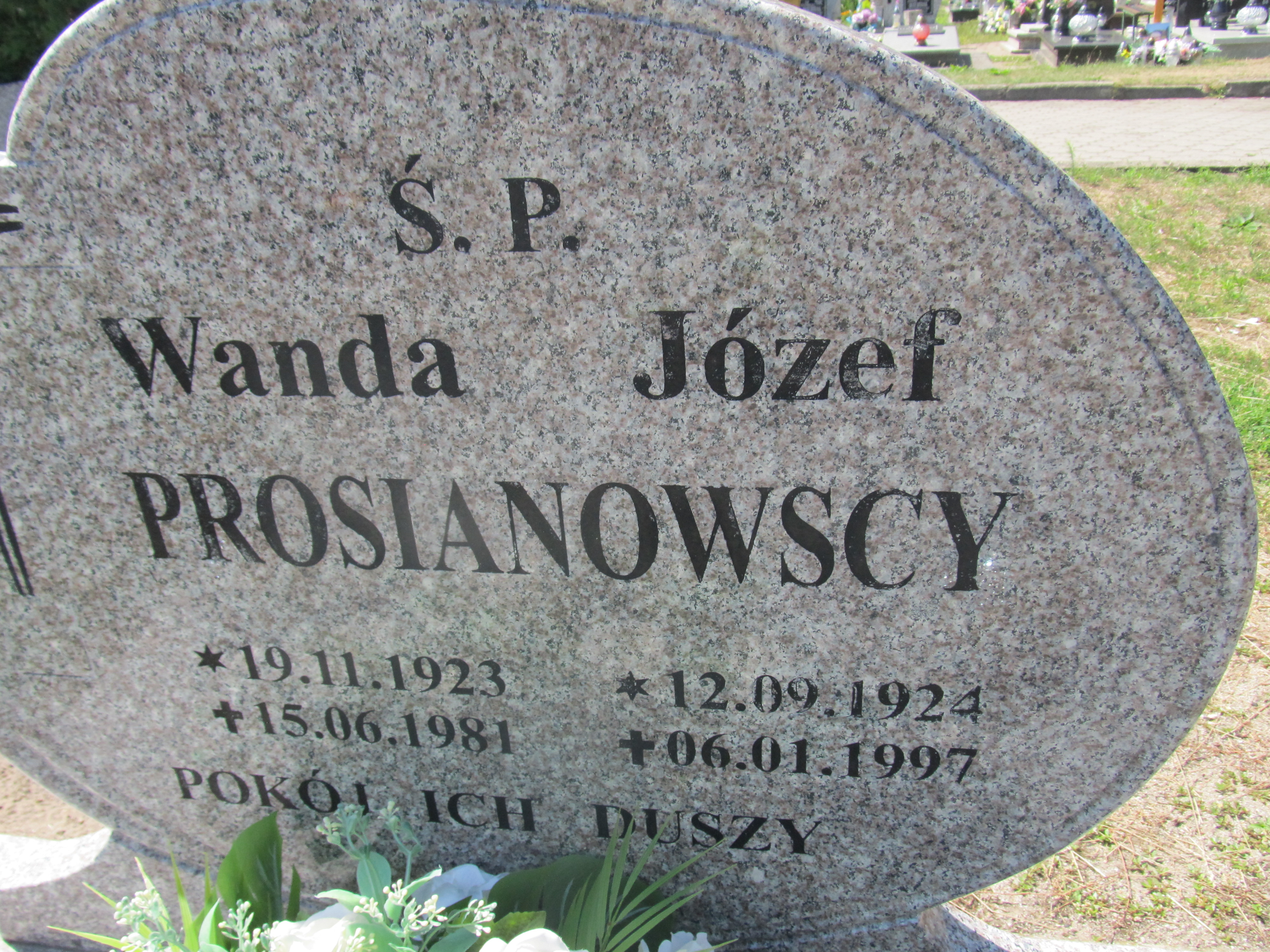 Grób Józef Prosianowski