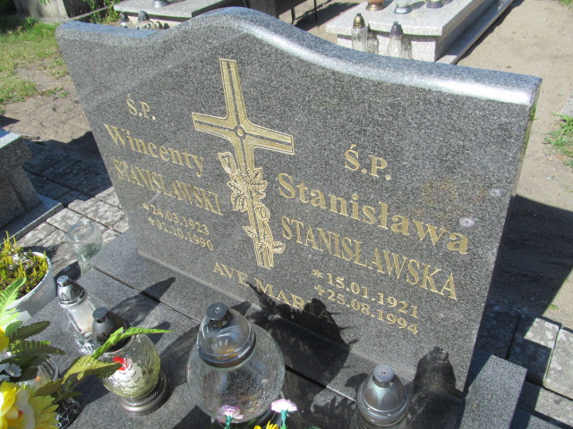 Stanisława Stanisławska 1921 Iłowa - Grobonet - Wyszukiwarka osób pochowanych