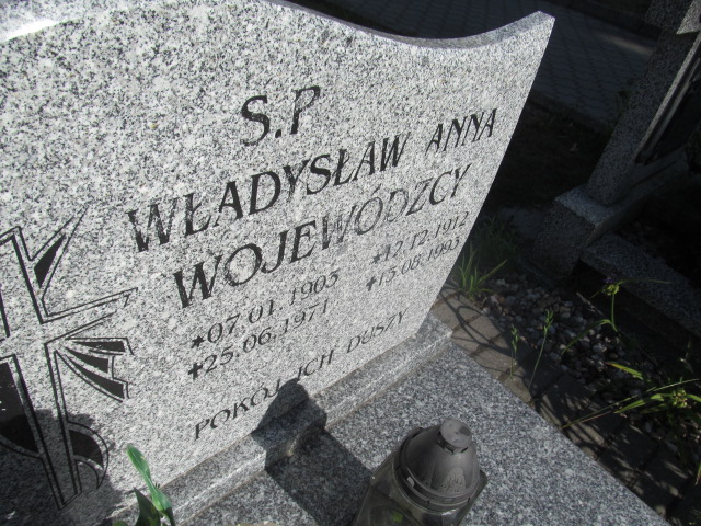 Anna Wojewódzka 1912 Iłowa - Grobonet - Wyszukiwarka osób pochowanych