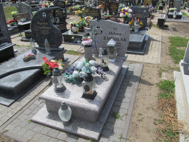 Grób Helena Zawiślak