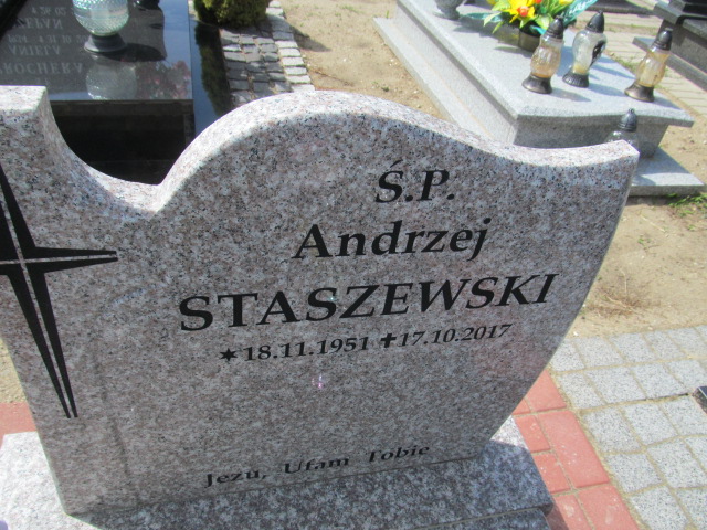 Andrzej Staszewski 1951 Iłowa - Grobonet - Wyszukiwarka osób pochowanych