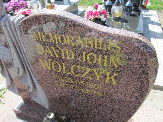 David Wolczyk 1951 Iłowa - Grobonet - Wyszukiwarka osób pochowanych