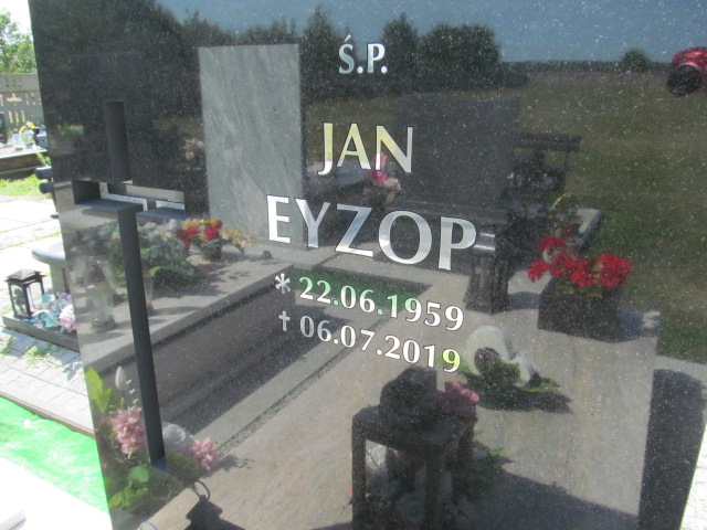 Jan Eyzop 1959 Iłowa - Grobonet - Wyszukiwarka osób pochowanych